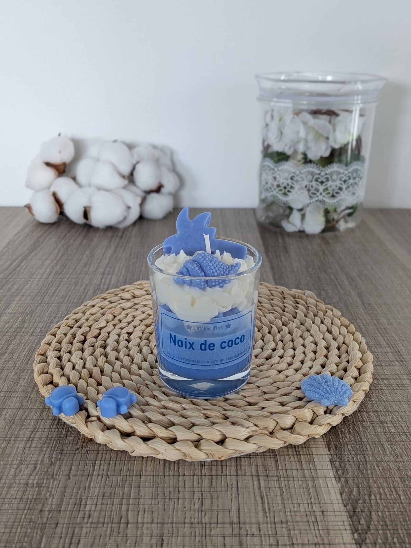 Bougie Gourmande Chantilly Personnalisée 100g – Image 12