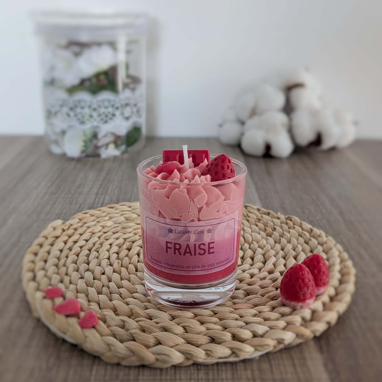 Bougie Gourmande Chantilly Personnalisée 100g – Image 8